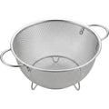 Grwnv Round Fine Mesh Colander with Two Handles and Three Feet 26 cm - Product view